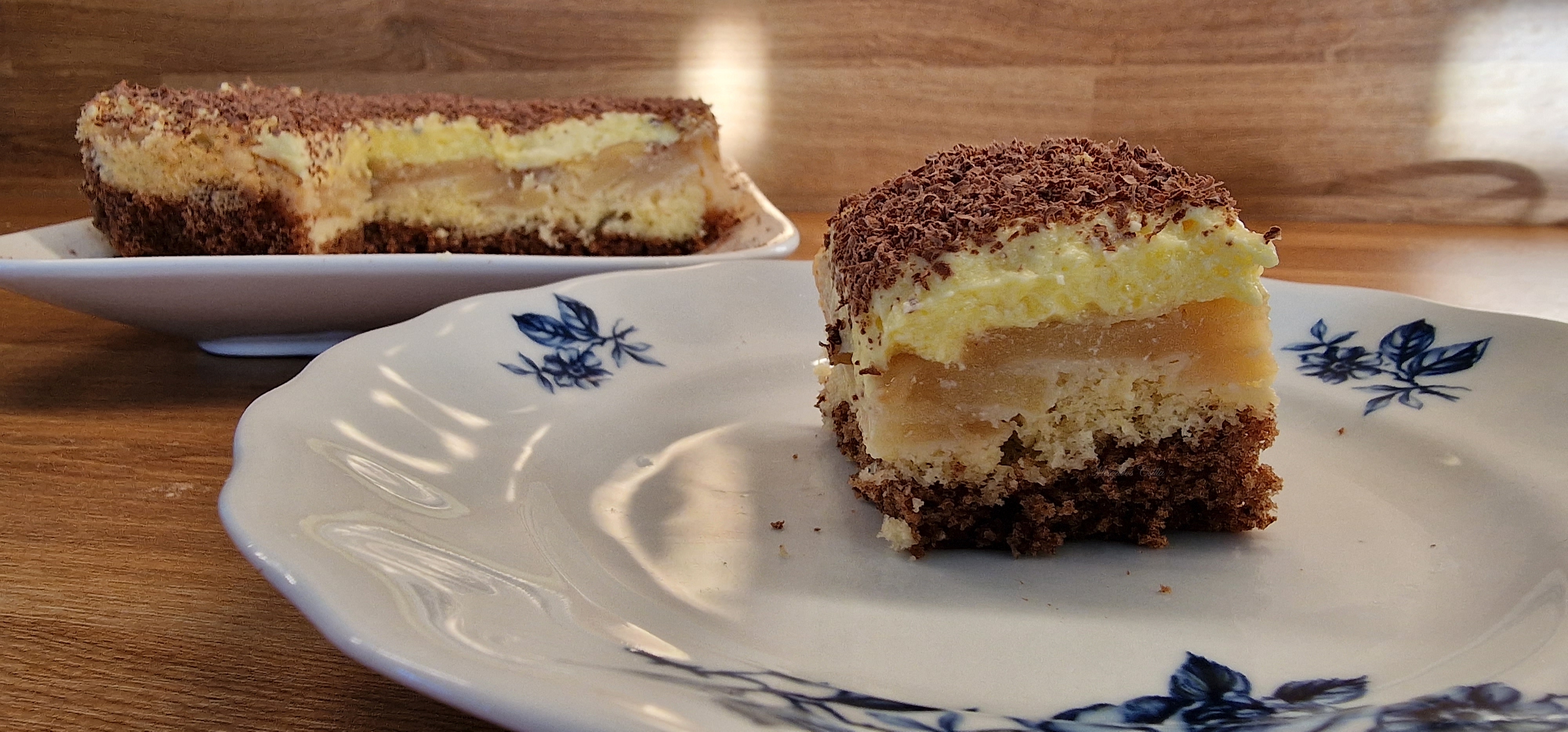 Glutén- és laktózmentes fordított almás süti