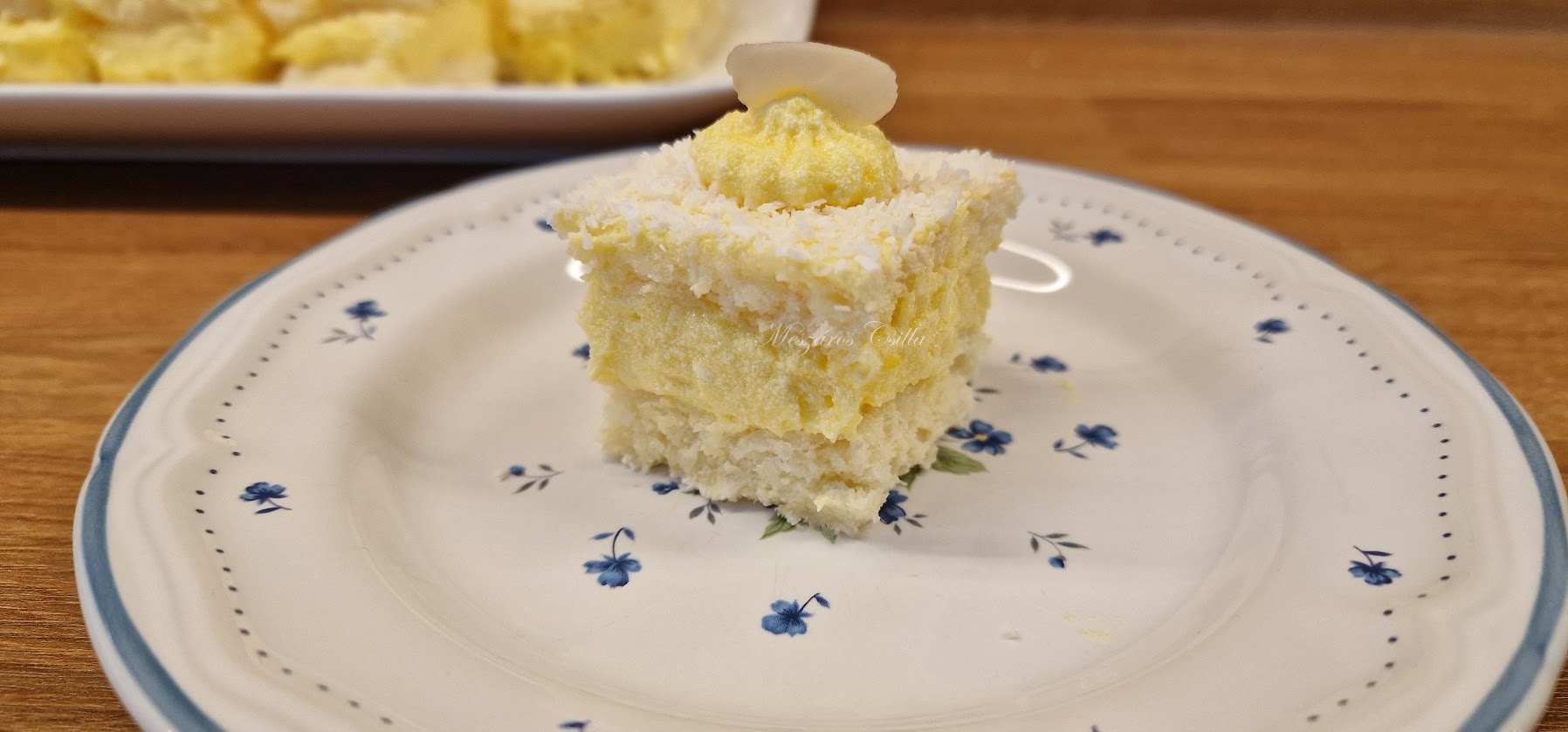 Glutén- és laktózmentes Raffaello szelet